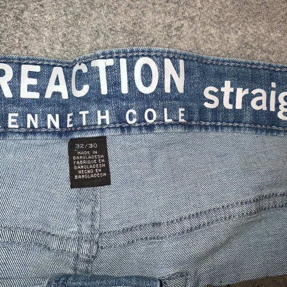 Mens Kenneth Cole Reaction Jeans Straight 32x30 - Picture 3 of 5
